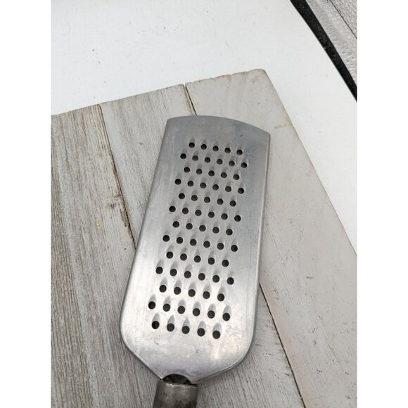Bonny Grater Zester Cheese Garlic Stainless Steel Hand Held Wood Handle - Picture 2 of 7